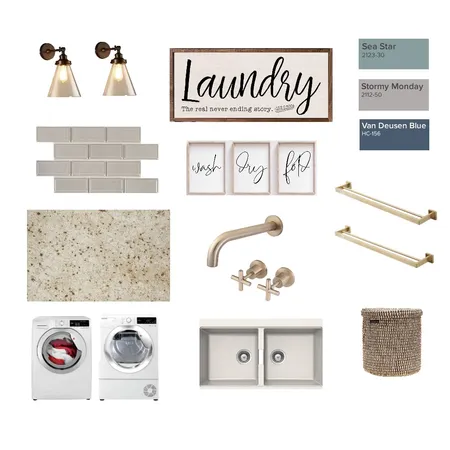 Laundry Room Interior Design Mood Board by JoyAmberLeigh on Style Sourcebook