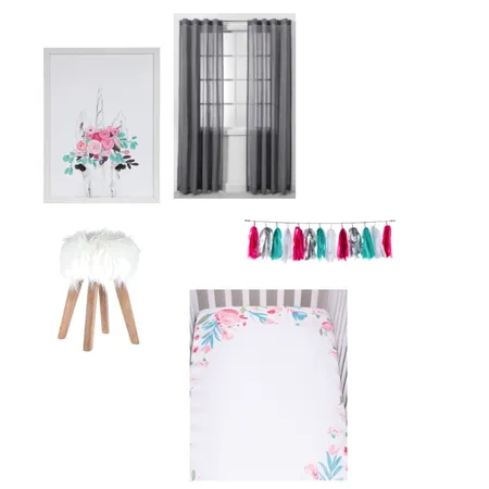Girl Room 1 Interior Design Mood Board by Sara_Drouhard on Style Sourcebook