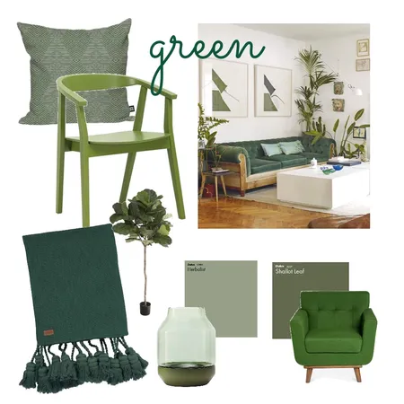 Green with envy Interior Design Mood Board by Kylie Tyrrell on Style Sourcebook