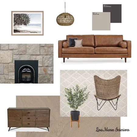 Living Room 2 Interior Design Mood Board by Lisa Maree Interiors on Style Sourcebook