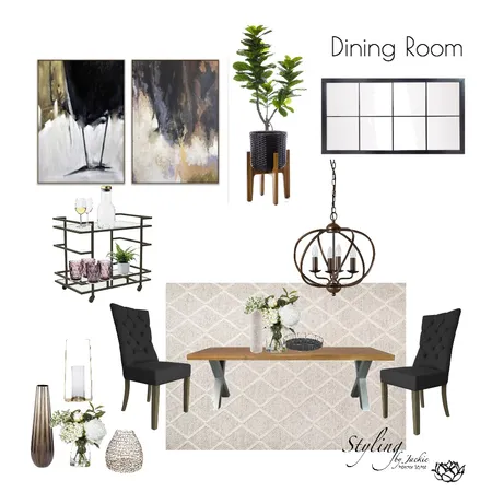 Dining Interior Design Mood Board by Jackie Fyfe Interiors on Style Sourcebook