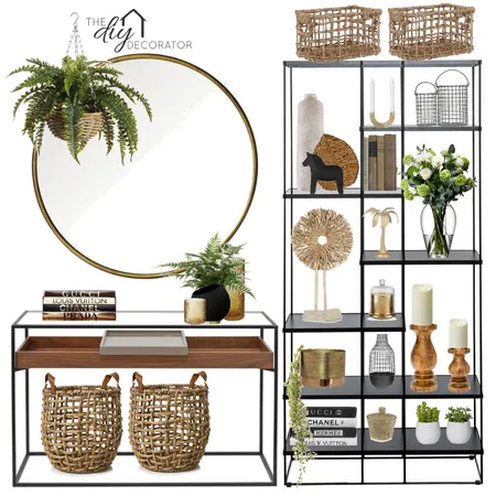 Shelf styling Interior Design Mood Board by Thediydecorator on Style Sourcebook