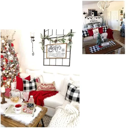 Buffalo check Christmas Interior Design Mood Board by Meyer Studio Designs on Style Sourcebook