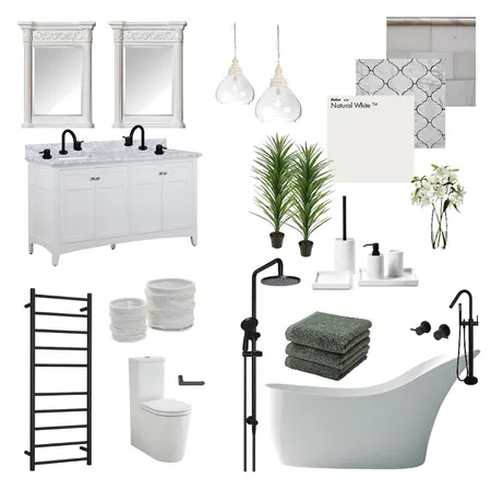 bathroom Interior Design Mood Board by TerriHeywood on Style Sourcebook