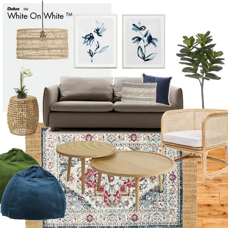 McDonell - Living Room Interior Design Mood Board by Holm & Wood. on Style Sourcebook