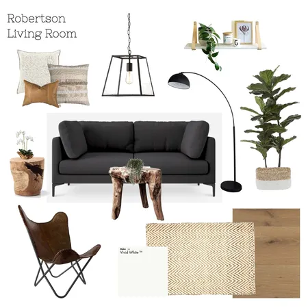 Robertson Living Room Concept 2 Interior Design Mood Board by Cedar &amp; Snø Interiors on Style Sourcebook