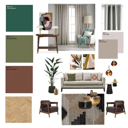 Living room Polyanka1 Interior Design Mood Board by Zhenya on Style Sourcebook