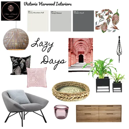 Lazy Days Interior Design Mood Board by Victoria Harwood Interiors on Style Sourcebook