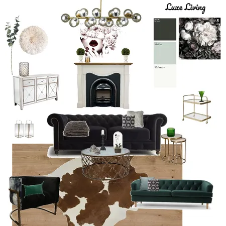 Living Room Interior Design Mood Board by Studio 33 on Style Sourcebook