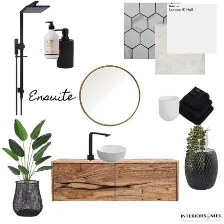 ensuite Interior Design Mood Board by interiorsbymell on Style Sourcebook