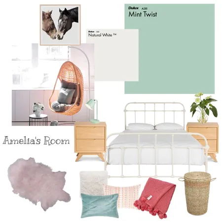 Amelia's Room Interior Design Mood Board by bianca1982 on Style Sourcebook