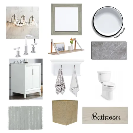 Bathroom Interior Design Mood Board by Abena on Style Sourcebook