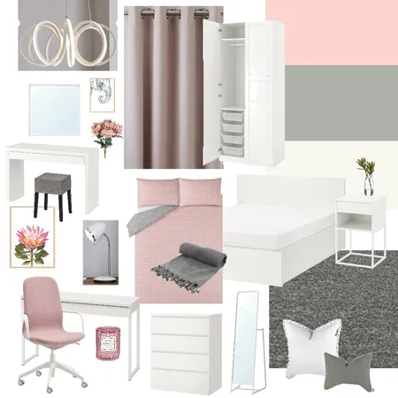 Miss Glenn's bedroom Interior Design Mood Board by agodber on Style Sourcebook