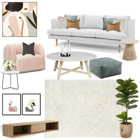 INGA LIVING ROOM Interior Design Mood Board by TLC Interiors on Style Sourcebook