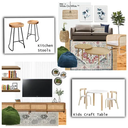 McDonnel - Overall Living Space Interior Design Mood Board by Holm & Wood. on Style Sourcebook