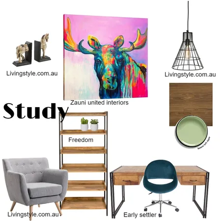 study Interior Design Mood Board by Melissa.guzzardi on Style Sourcebook
