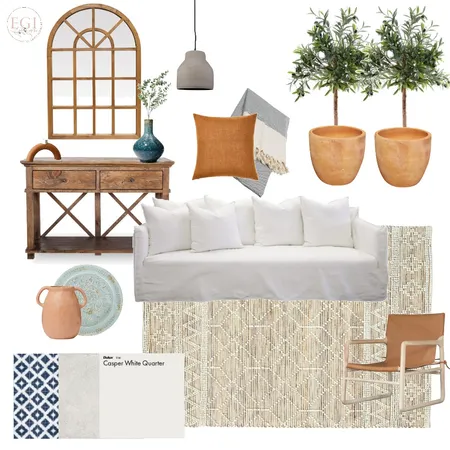 Santorini Inspired Interior Design Mood Board by Eliza Grace Interiors on Style Sourcebook