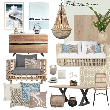 Beach Holiday House Interior Design Mood Board by Jo Laidlow on Style Sourcebook