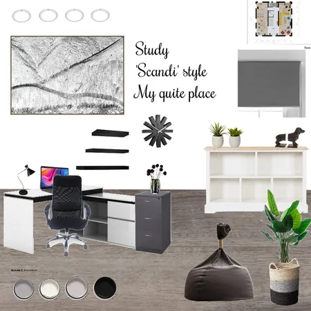 Study Interior Design Mood Board by c.A on Style Sourcebook