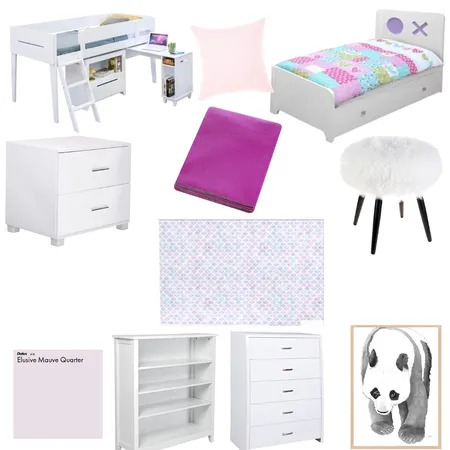 Tori’s Bedroom Interior Design Mood Board by Cybelle on Style Sourcebook
