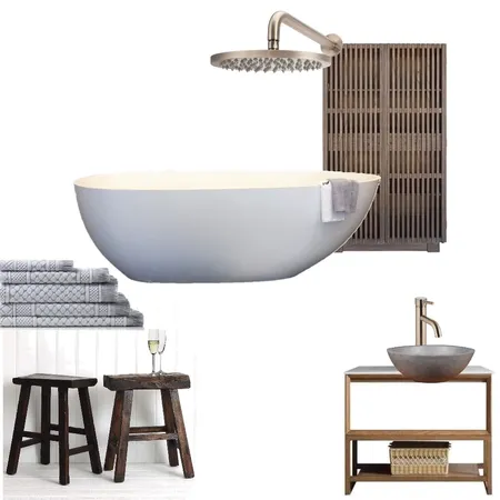 Bathroom draft Interior Design Mood Board by Oleander & Finch Interiors on Style Sourcebook