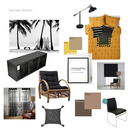 Teenager Retreat Interior Design Mood Board by leoniemh on Style Sourcebook
