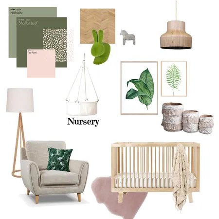 Nursery Interior Design Mood Board by Haus & Hub Interiors on Style Sourcebook