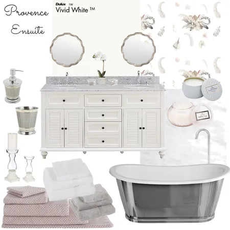 Provence Ensuite Interior Design Mood Board by Jo Laidlow on Style Sourcebook