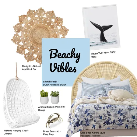 Beachy vibes Interior Design Mood Board by stylebeginnings on Style Sourcebook
