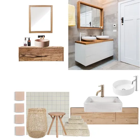 Reinventing the apricot bathroom Interior Design Mood Board by Sidehustleprojects on Style Sourcebook