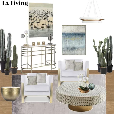 LA Living Interior Design Mood Board by Jo Laidlow on Style Sourcebook