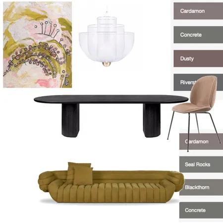 Dining Room 1 Interior Design Mood Board by EVELYN on Style Sourcebook