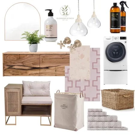 Laundry Interior Design Mood Board by Oleander & Finch Interiors on Style Sourcebook