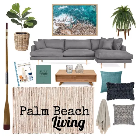Palm Beach Living room Interior Design Mood Board by salt.sage.stone on Style Sourcebook