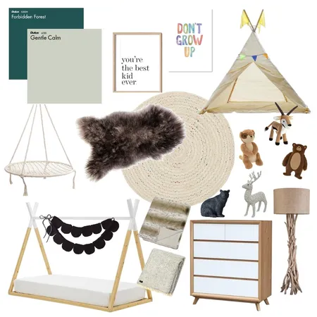 Kid's bedroom Interior Design Mood Board by 55 Park Interiors on Style Sourcebook