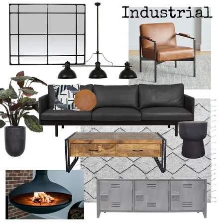 Industrial Interior Design Mood Board by Nkdesign on Style Sourcebook