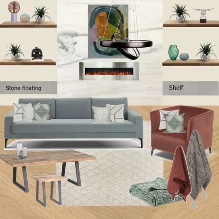 Mid Century Mod Family Interior Design Mood Board by Jo Laidlow on Style Sourcebook