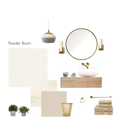 Powder Room Interior Design Mood Board by MeilingA on Style Sourcebook