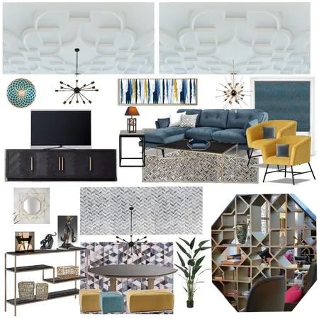 Art deco Interior Design Mood Board by Shenzy on Style Sourcebook