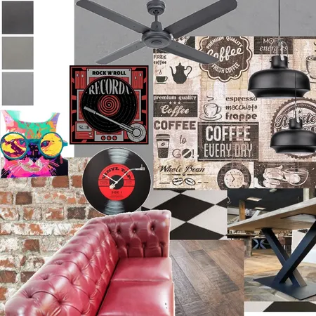 Cafeteria com Música Interior Design Mood Board by mvsilvadesign on Style Sourcebook