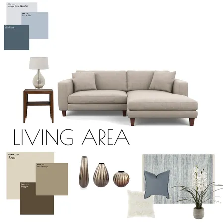 Classic Contemporary - Living Interior Design Mood Board by alhenzairene on Style Sourcebook