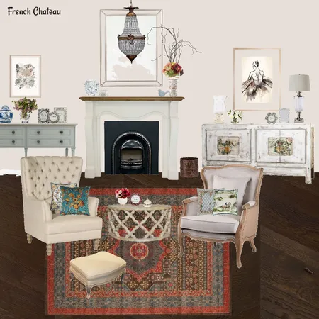 French Chateau Interior Design Mood Board by Jo Laidlow on Style Sourcebook