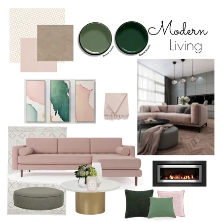 Modern Living Interior Design Mood Board by Elaine2186 on Style Sourcebook