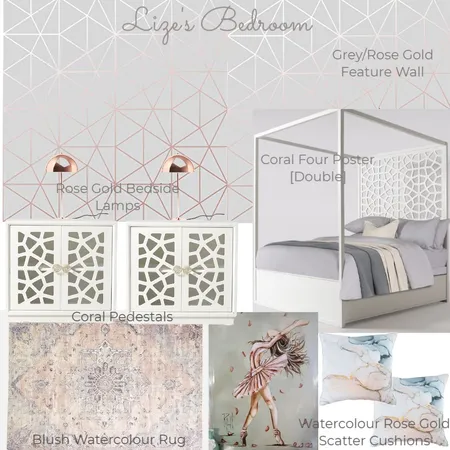 Lize's Bedroom Interior Design Mood Board by caitsroom on Style Sourcebook