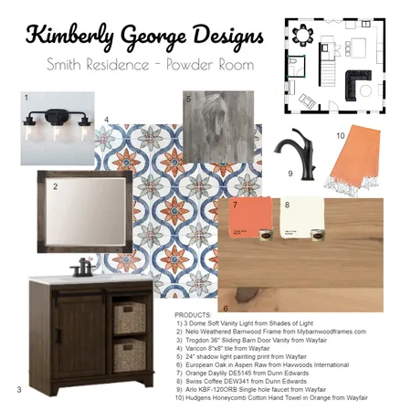 IDI Bathroom Interior Design Mood Board by Kimberly George Interiors on Style Sourcebook
