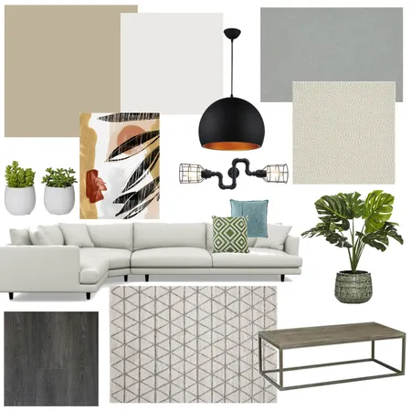 Assignment 9 - Living Room Interior Design Mood Board by annasharpe on Style Sourcebook
