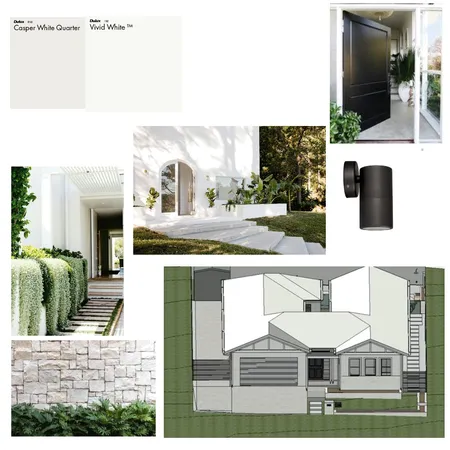 Front Facade Interior Design Mood Board by ChMky on Style Sourcebook