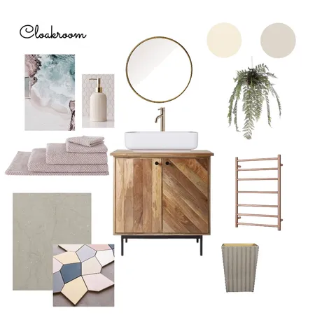 Cloakroom Interior Design Mood Board by AndreaSteel on Style Sourcebook