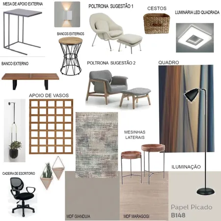 ESCRITORIO ANNA 2 Interior Design Mood Board by Alethea on Style Sourcebook