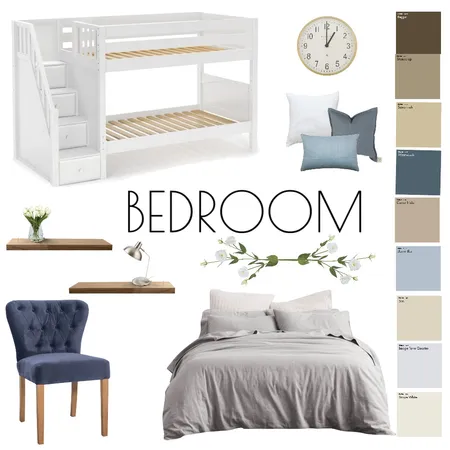 Classic Contemporary - Bedroom Interior Design Mood Board by alhenzairene on Style Sourcebook